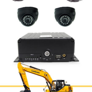 Комплект видеонаблюдения 2 AHD камеры для спецтехники MDR 8210 (SD+HDD) Best Electronics